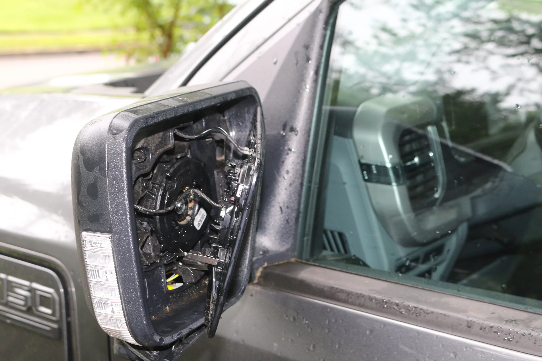 Ford F-150 Lightning Anyone replaced passenger side view mirror with 360° camera and side warning system? IMG_5942