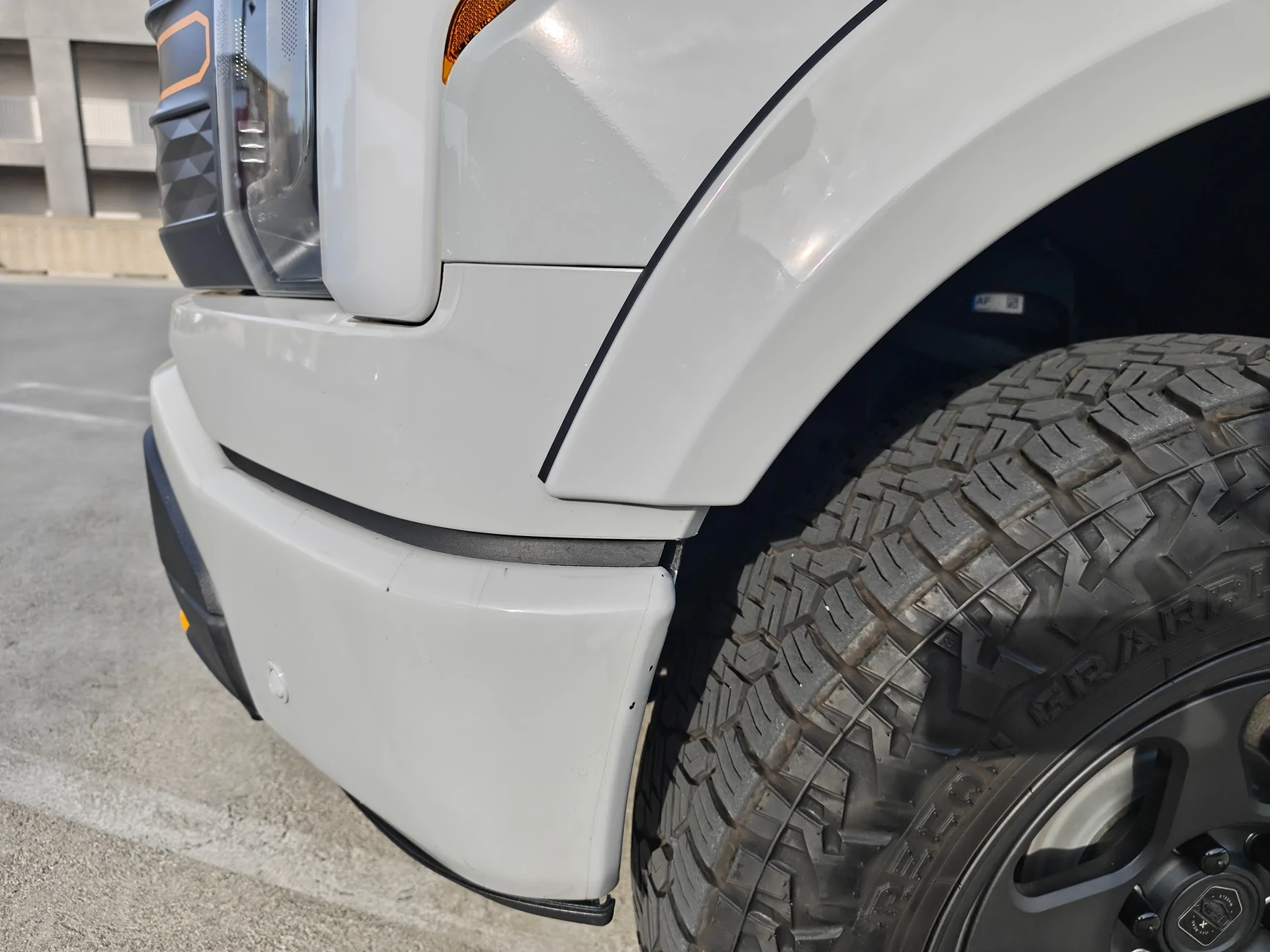 Ford F-150 Lightning Sport Fender Flares by Rough Country installed IMG_20260223_082755364