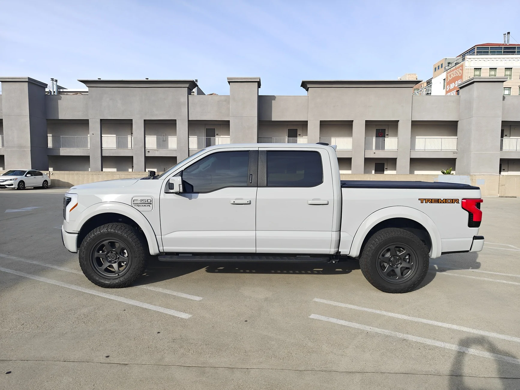 Ford F-150 Lightning Sport Fender Flares by Rough Country installed IMG_20260223_082644397