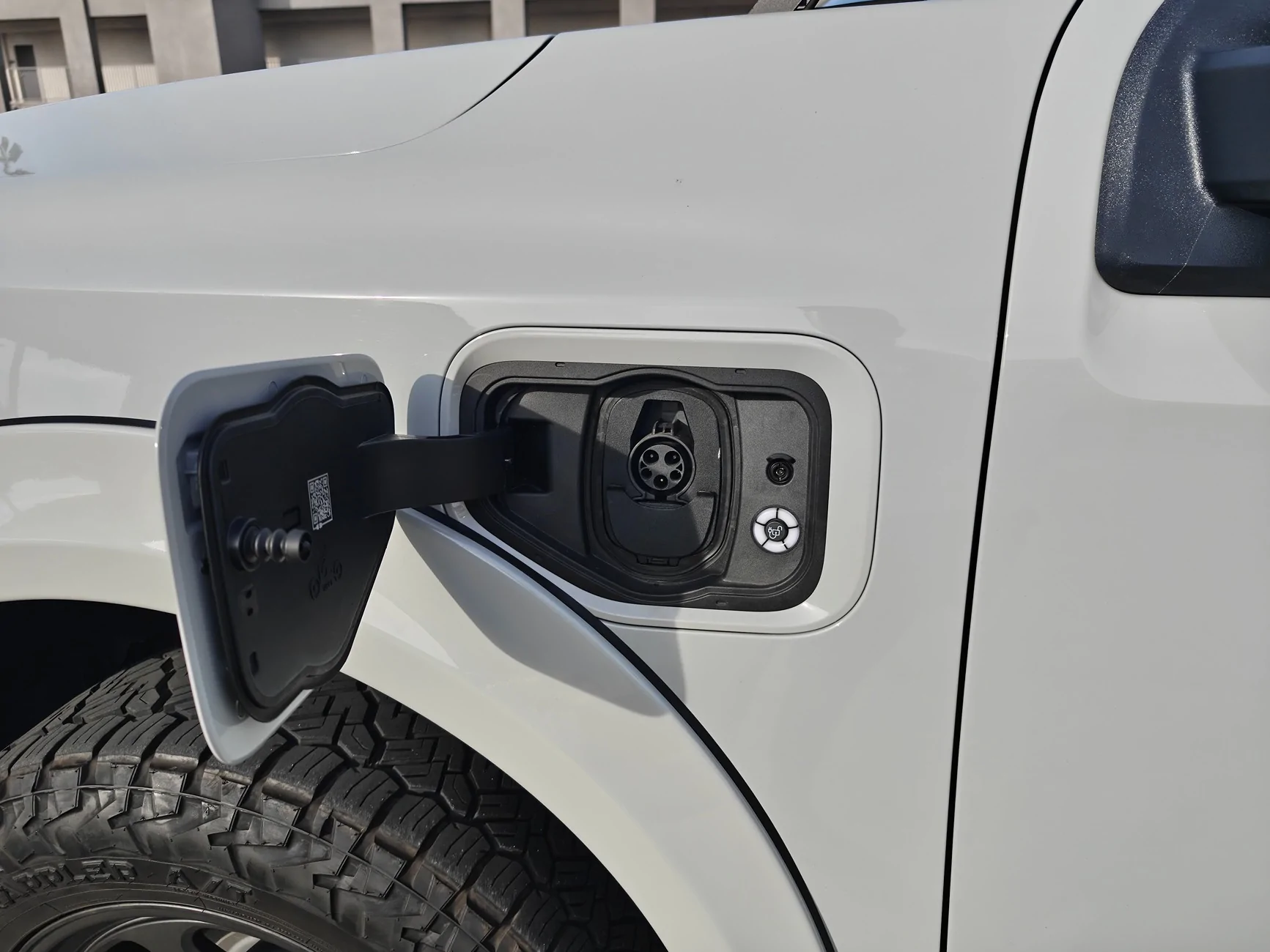 Ford F-150 Lightning Sport Fender Flares by Rough Country installed IMG_20260223_082805650