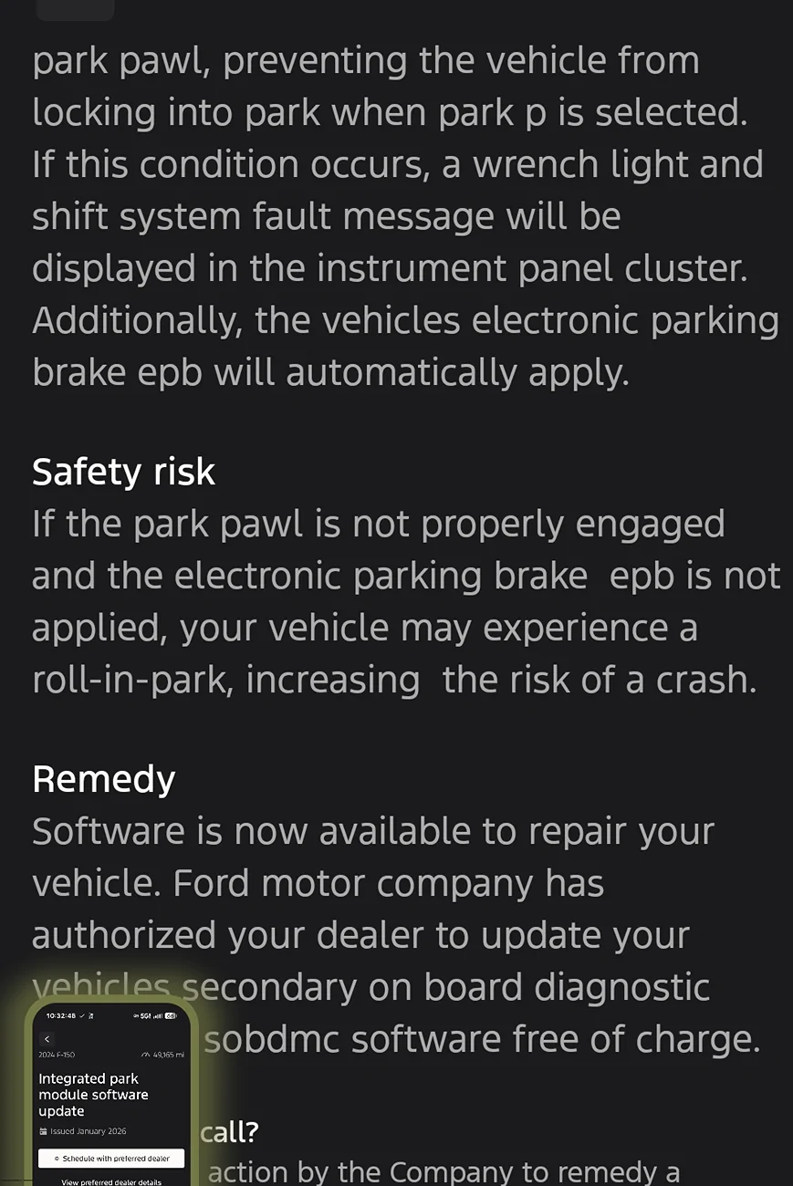 Ford F-150 Lightning Brake Recall Scheduled - Software updates pending? 1343
