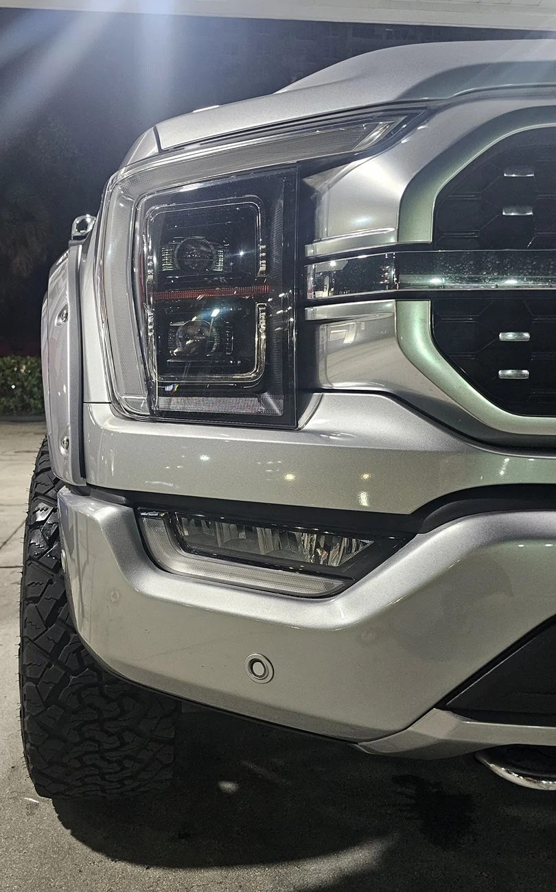 Ford F-150 Lightning Sport Fender Flares by Rough Country installed 20240118_204038