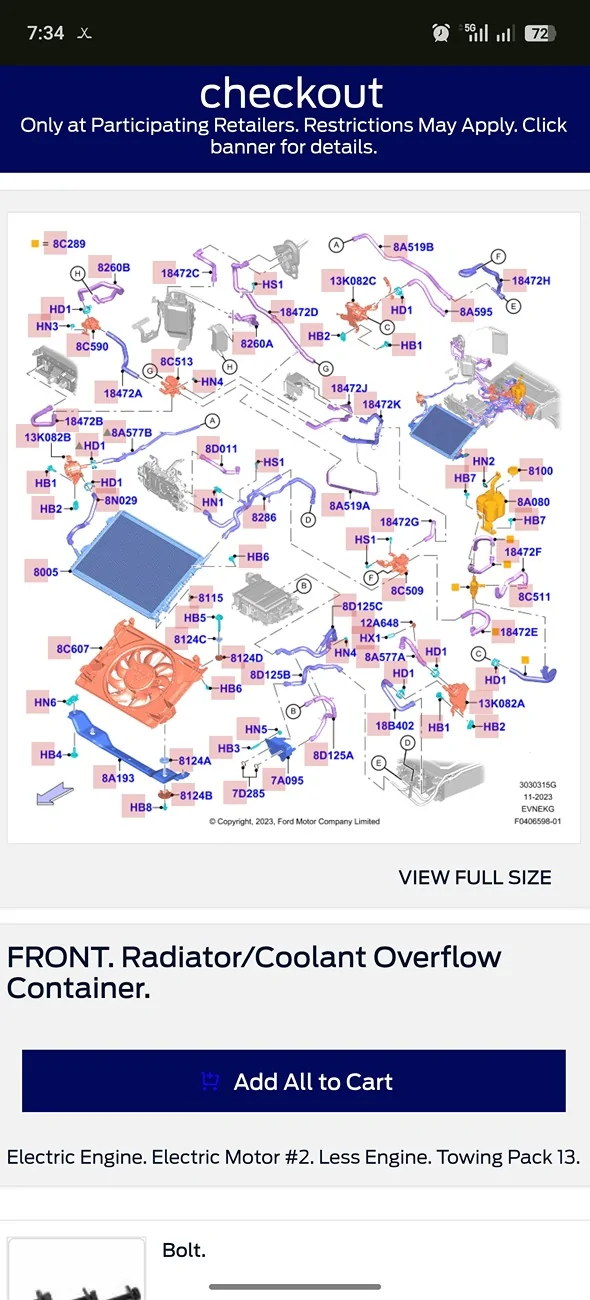 Ford F-150 Lightning First issue and it's a doozy... P0AA6 / P1A10 1000173904