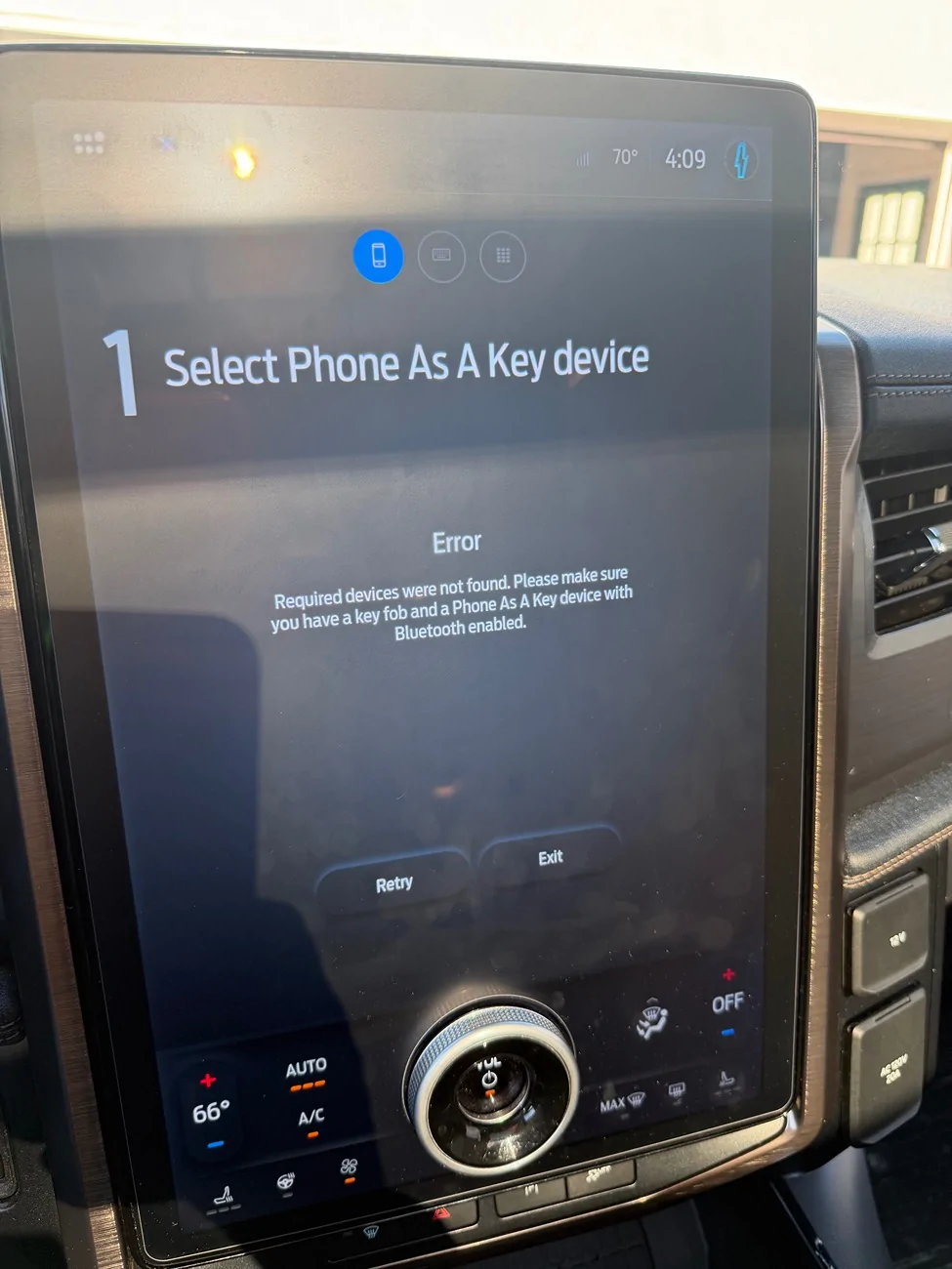 Ford F-150 Lightning Ford App and PAK completely non-functional IMG_3920