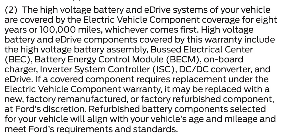 Ford F-150 Lightning 023 Lightning (Build 08/23) – No Heat / No Defrost Heat – Dealer says “failed heater assembly” (any insight?) IMG_0094