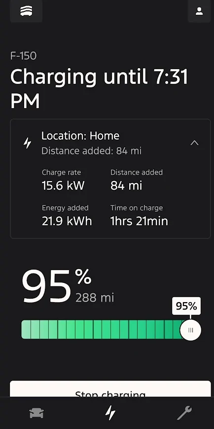 Ford F-150 Lightning Ac chrge speed derate at 92% 1772586164724-0a