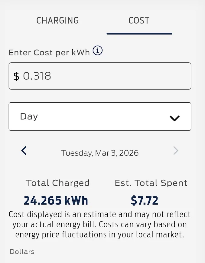 Ford F-150 Lightning Ac chrge speed derate at 92% 1772586974372-4d