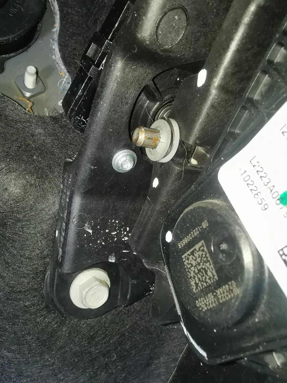 Ford F-150 Lightning Go pedal falling off 😱 IMG_20260305_125825