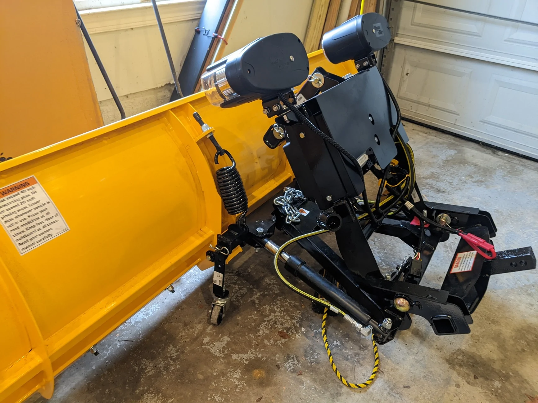 Ford F-150 Lightning Ford Lightning Meyer Wingman Snow Plow Review (Yes, a real commercial-grade front plow) PXL_20260306_162656473