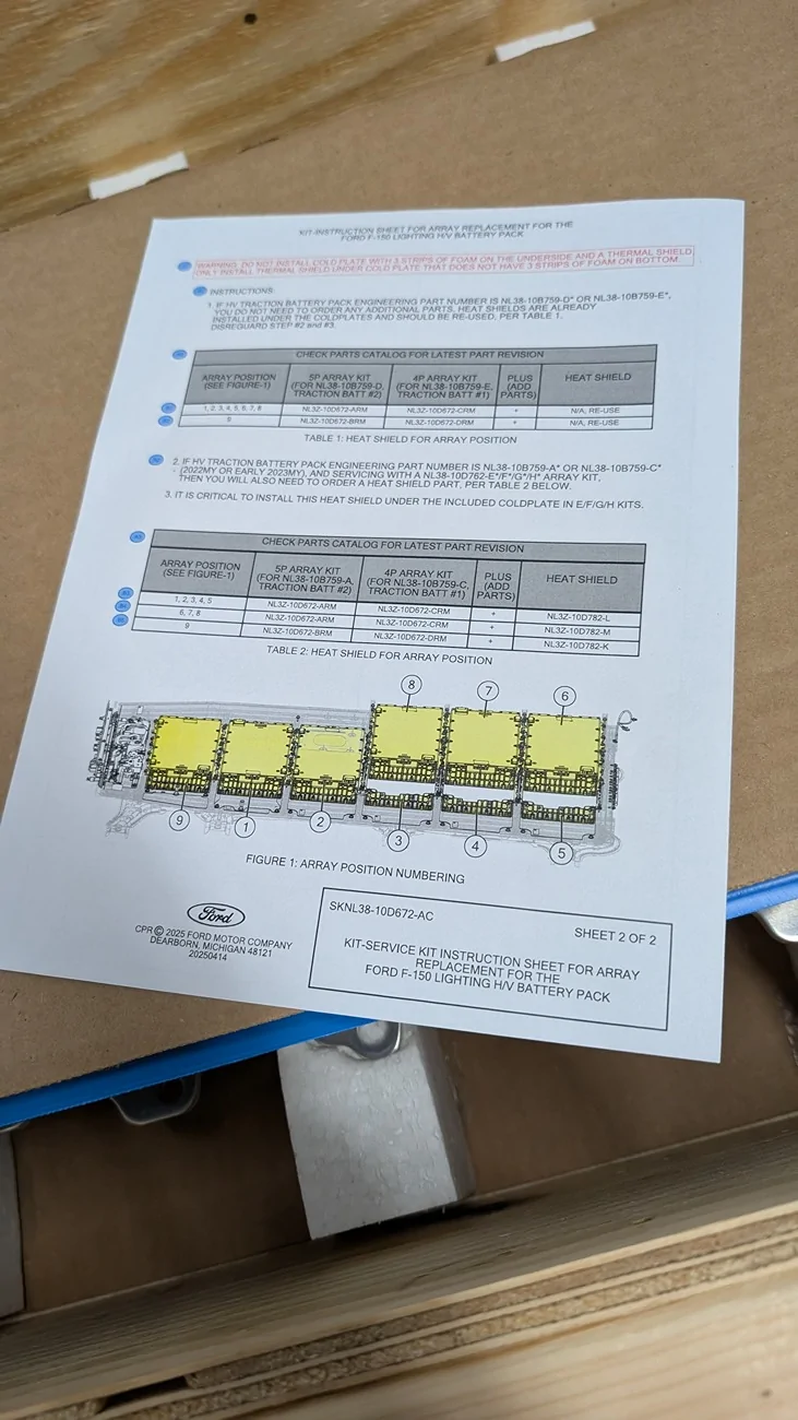 Ford F-150 Lightning Cell undervoltage of one cell - charging no longer possible PXL_20260226_184702604