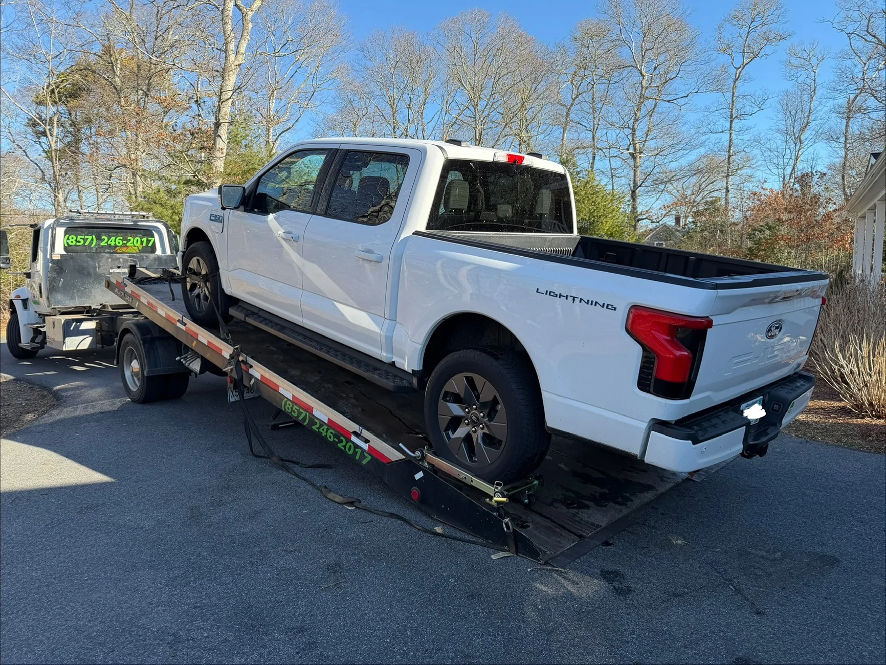 Ford F-150 Lightning Resolved#24 - can’t shift it into neutral to get towed, Service AdvanceTrac, 1-Pedal Drive Fault IMG_3831