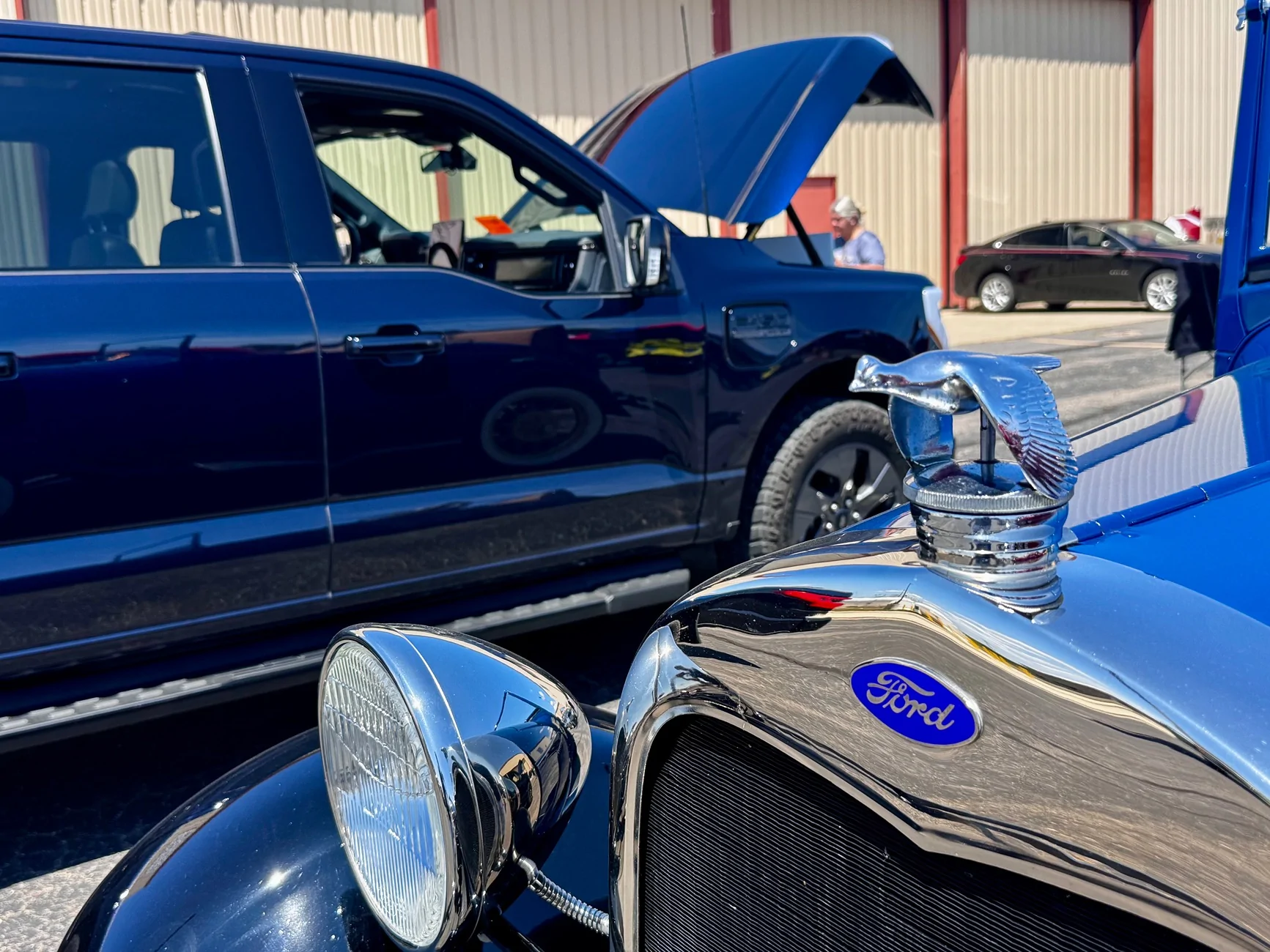 Ford F-150 Lightning Nice surprise at the dealership "100 Years of Ford Trucks" IMG_4960