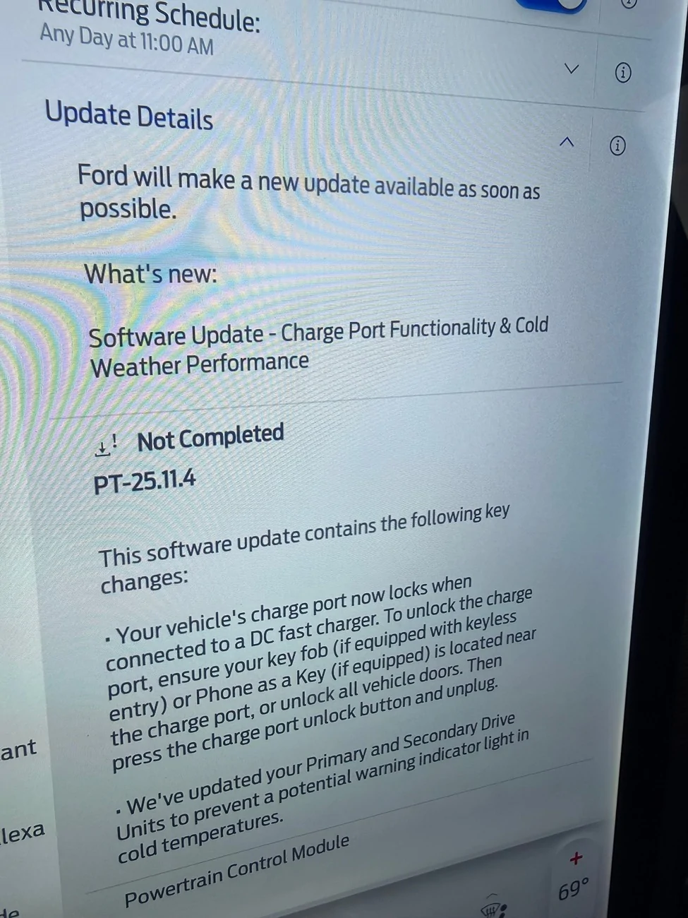 Ford F-150 Lightning PT-25.11.4 Charge Port Functionality & Cold Weather Performance IMG_1340