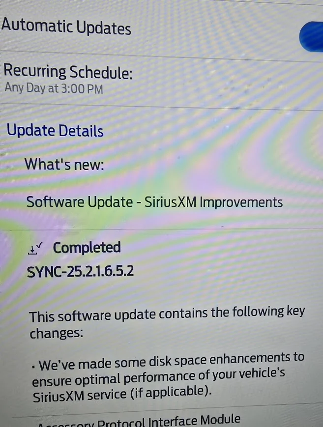 Ford F-150 Lightning SYNC-25.2.1.6.5.2 - SiriusXM Service Update 1773345082948-7q
