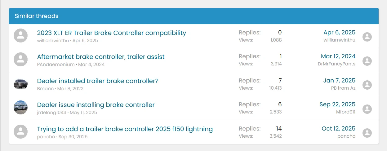 Ford F-150 Lightning Trailer brake controller 2023 312A equipment 1773418724956-4j