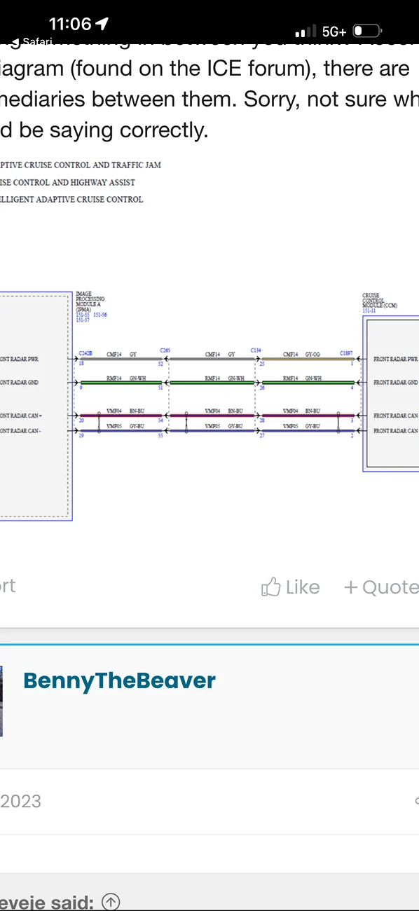 Ford F-150 Lightning DIY: Installing ACC (Adaptive Cruise Control) and LKA (Lane Keep Alert) to 2022 F-150 Lightning XLT IMG_0848