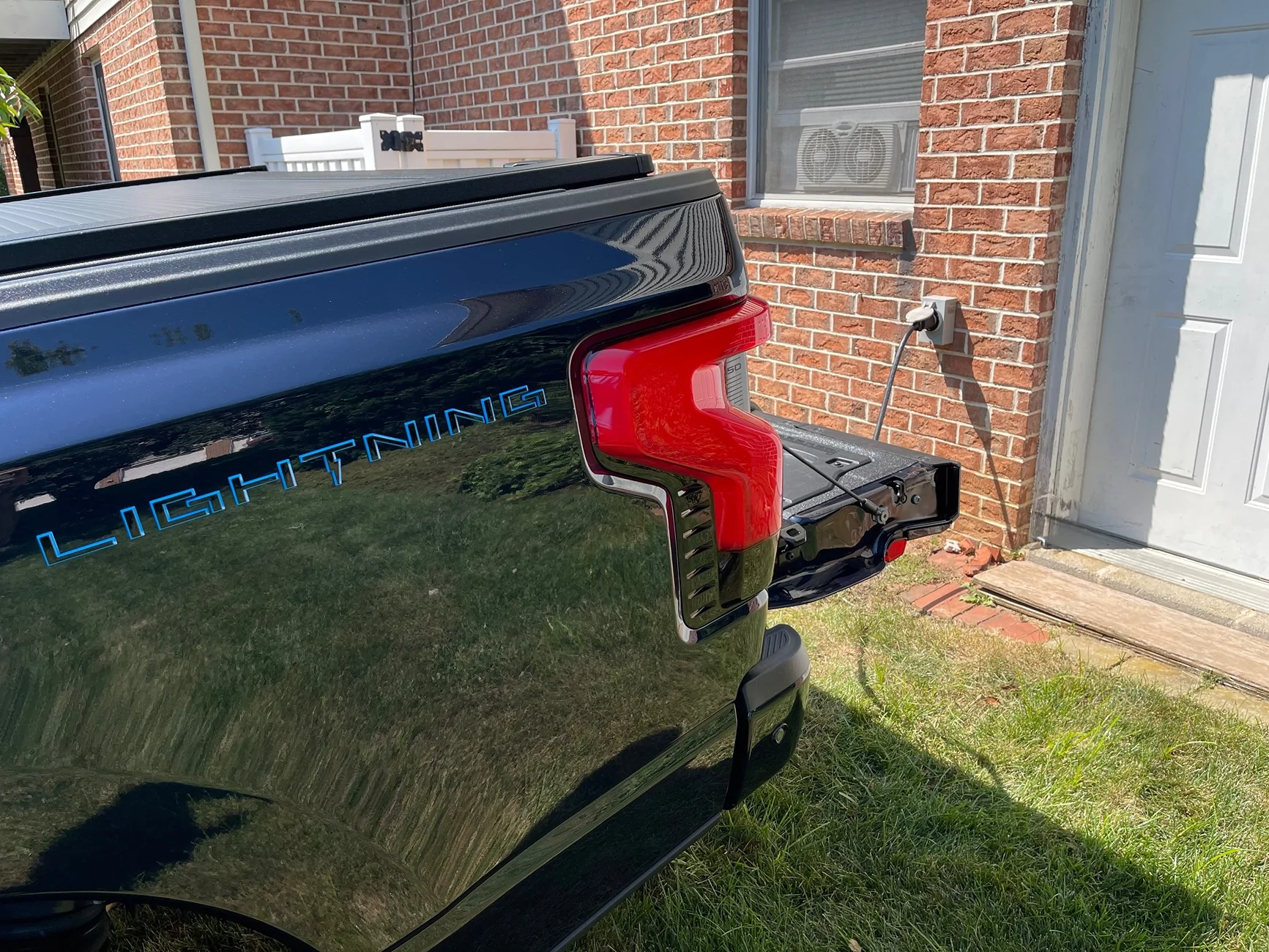 Ford F-150 Lightning Thanks, Ford, for 7.2 kW Pro Power Onboard PPO IMG_5483