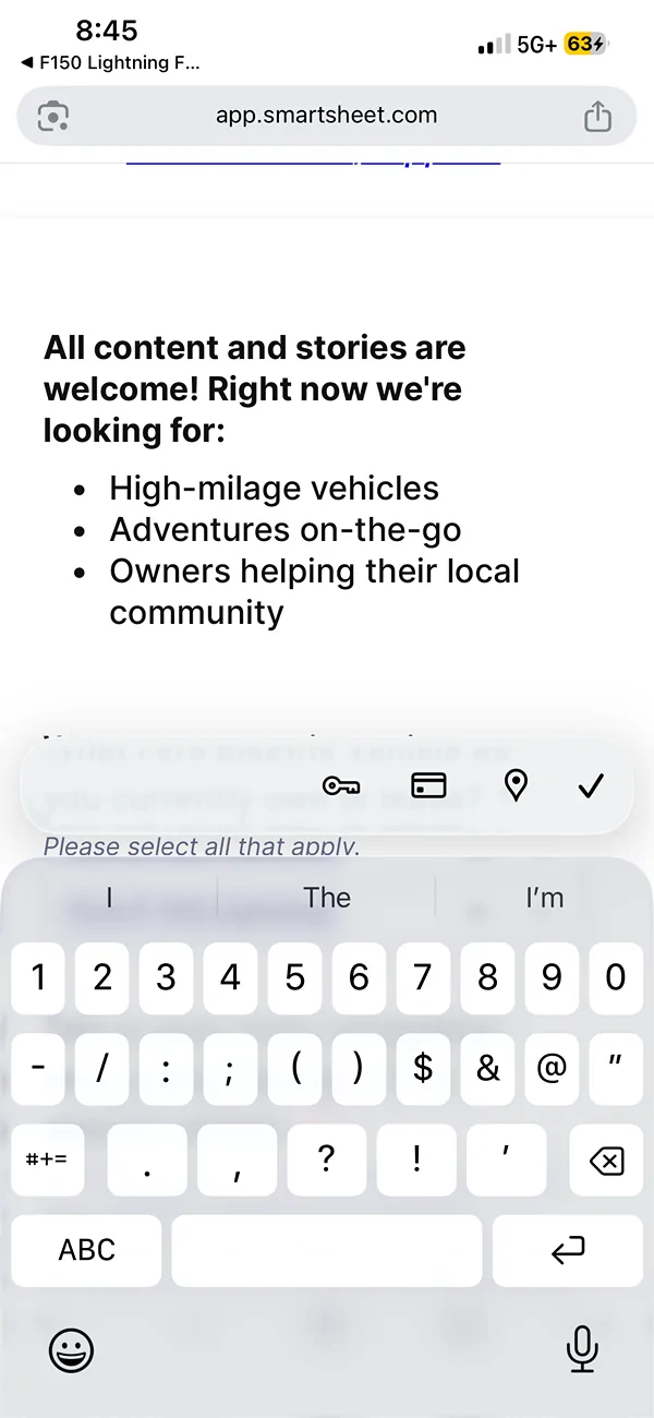 Ford F-150 Lightning Another call from Ford for winter storm stories IMG_3582