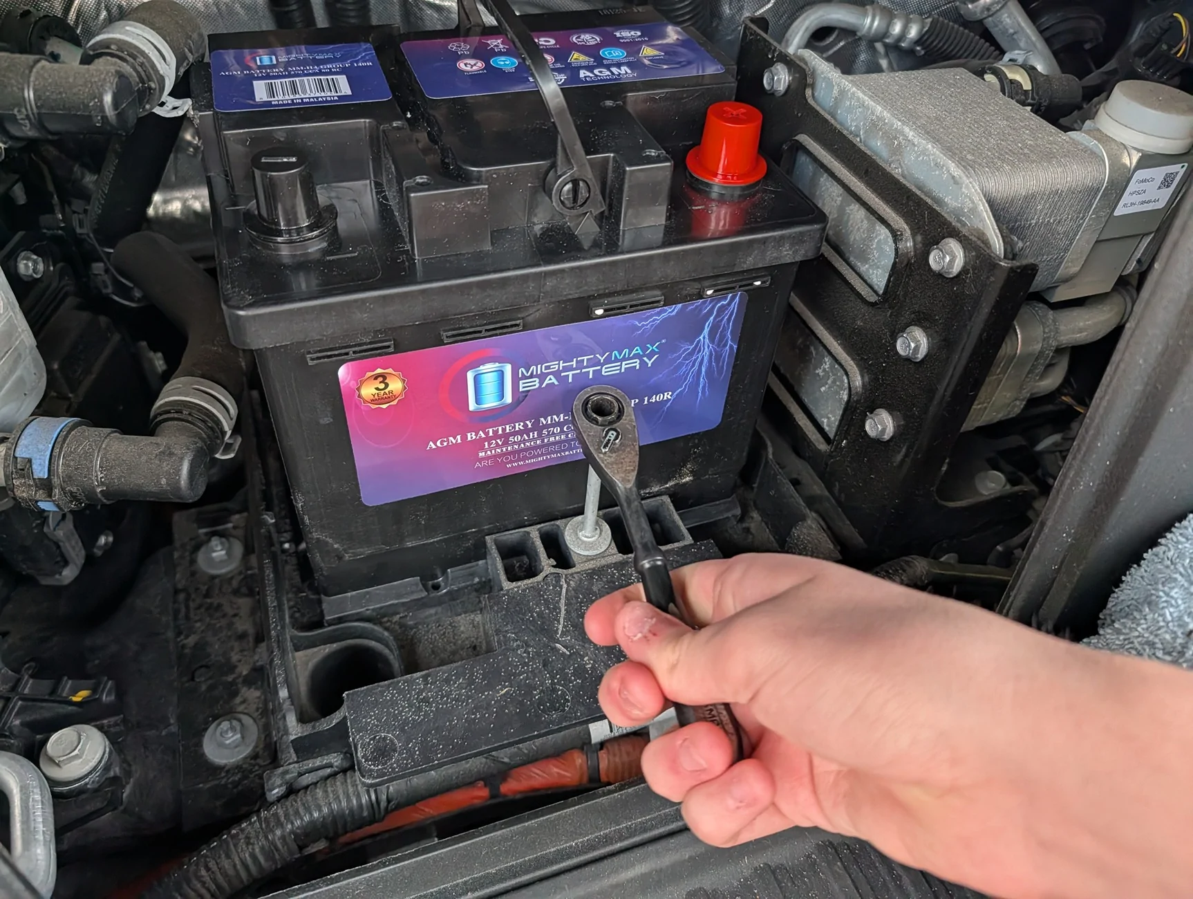 Ford F-150 Lightning Bigger front battery? 1561