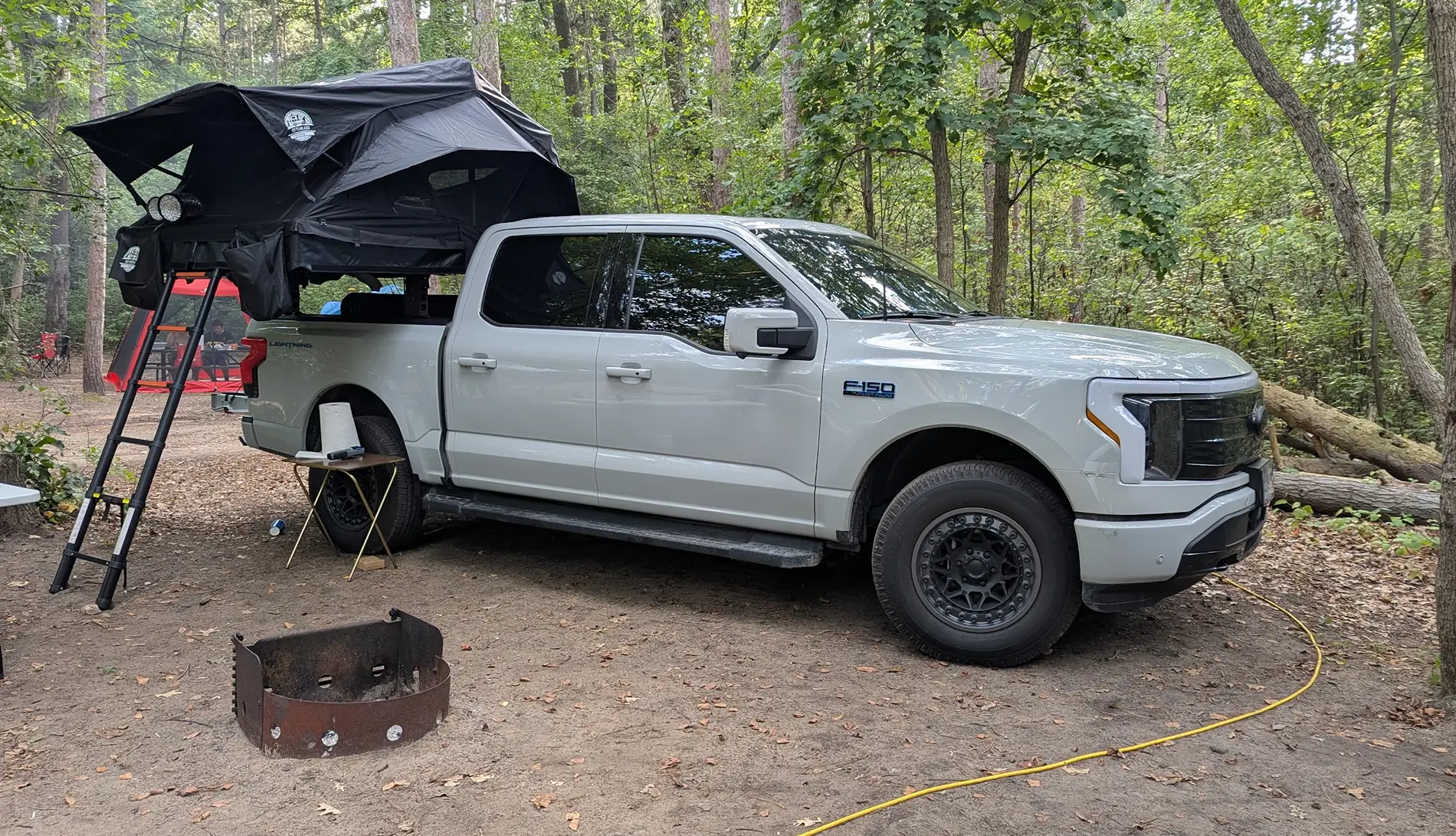 Ford F-150 Lightning Epic Truck Camping Weekend in the Rain 1774315994119-wf