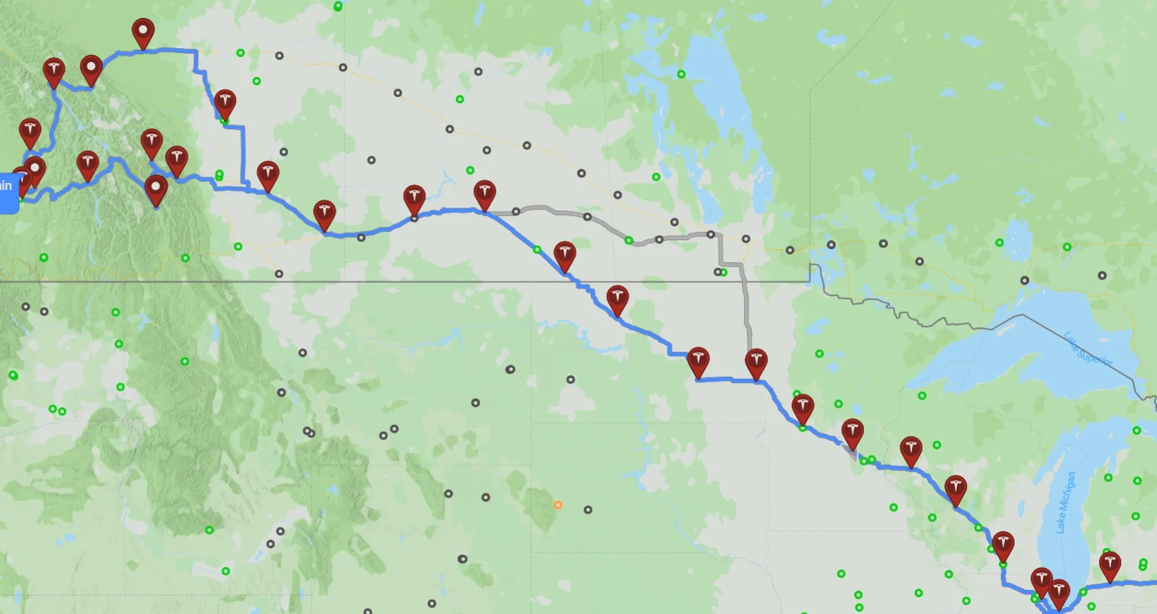 Ford F-150 Lightning Just completed longest trip, 5,461 miles Trip rout