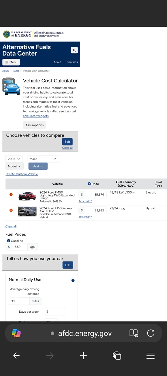 Ford F-150 Lightning What “MPG” are you getting? 1000040974