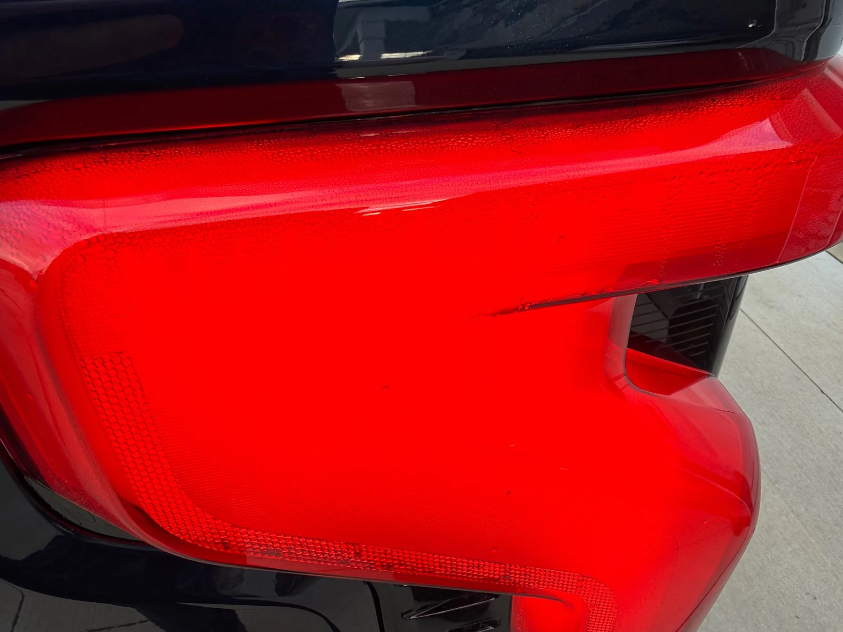 Ford F-150 Lightning 2025 Flash Taillight Water Accumulation IMG_9470