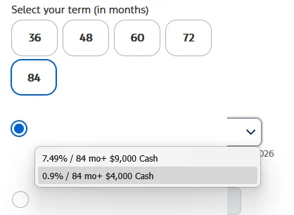 Ford F-150 Lightning The Lightning incentives 1775663851982-pf