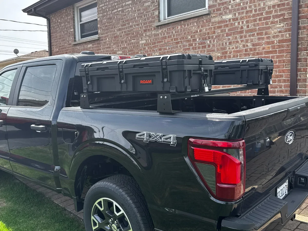 Ford F-150 Lightning Bed Rack + Ideas for holding more camping gear! 1775746695202-0v