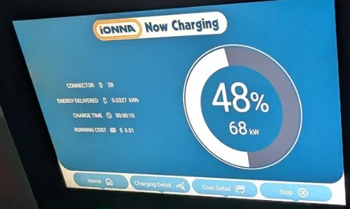 Ford F-150 Lightning First DCFC session (Ionna charger) 1776005964920-b6