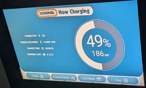 Ford F-150 Lightning First DCFC session (Ionna charger) 1776005982421-fi