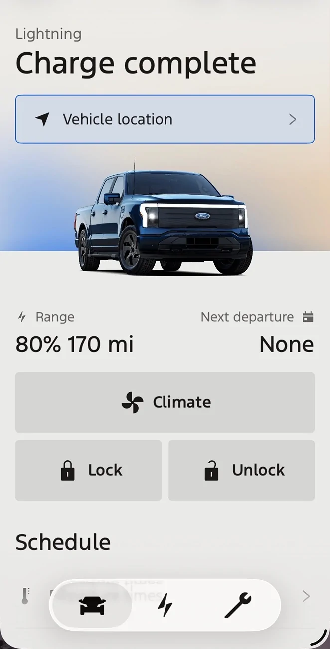 Ford F-150 Lightning Ford App 6.11.0 Released (iOS & Android) IMG_0897