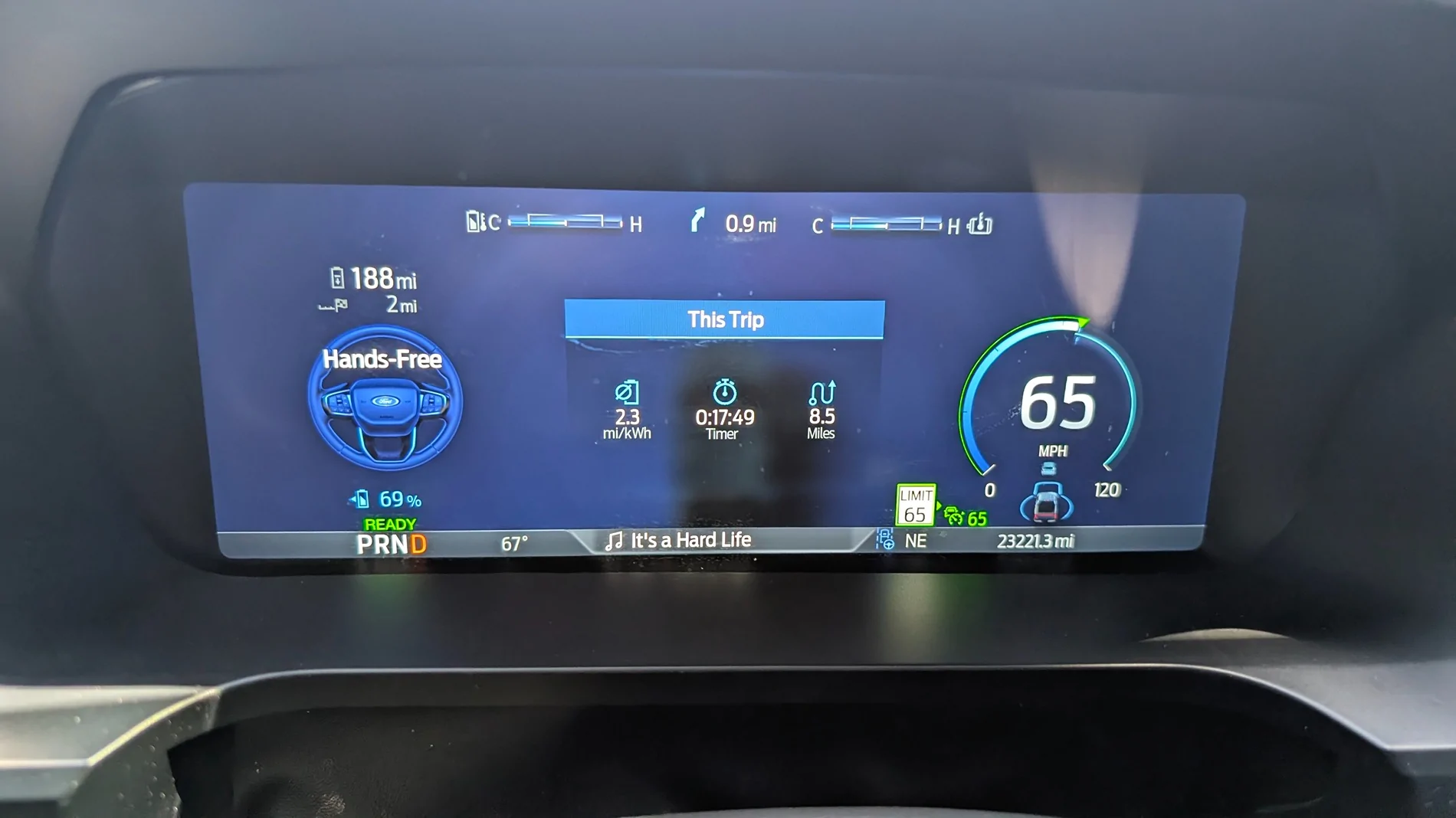 Ford F-150 Lightning Miles per KwH - DC Fast Charging vs Charging at Home? PXL_20260421_155404456