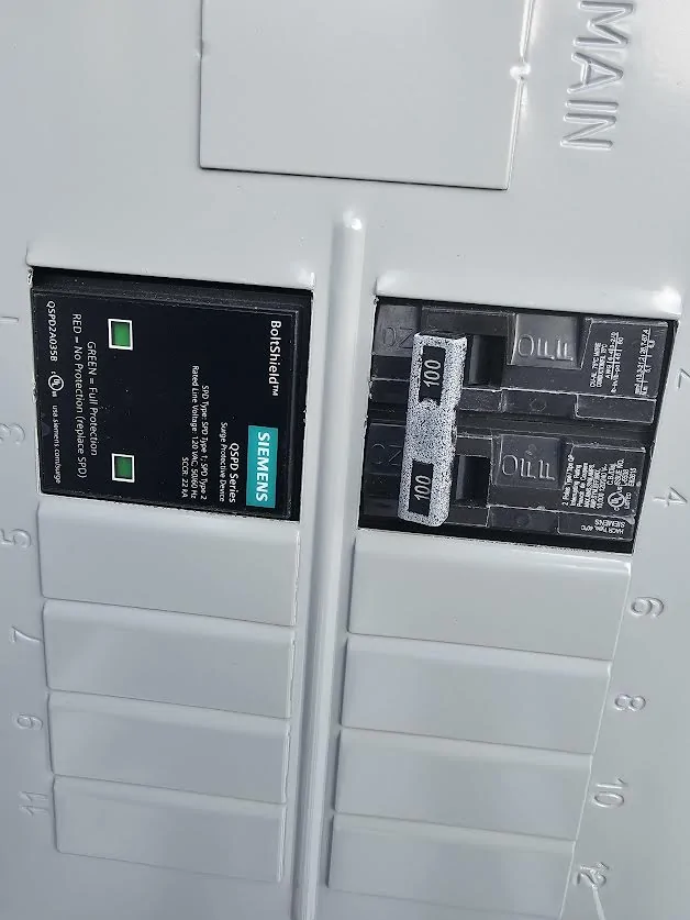 Ford F-150 Lightning Replaced Charging Station, tripped meter breaker again. 0