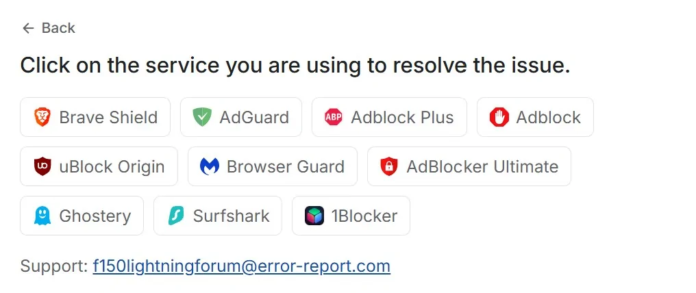 Ford F-150 Lightning Ad-Blocking Countermeasure on Forums (Aggressive) forum_ads_2