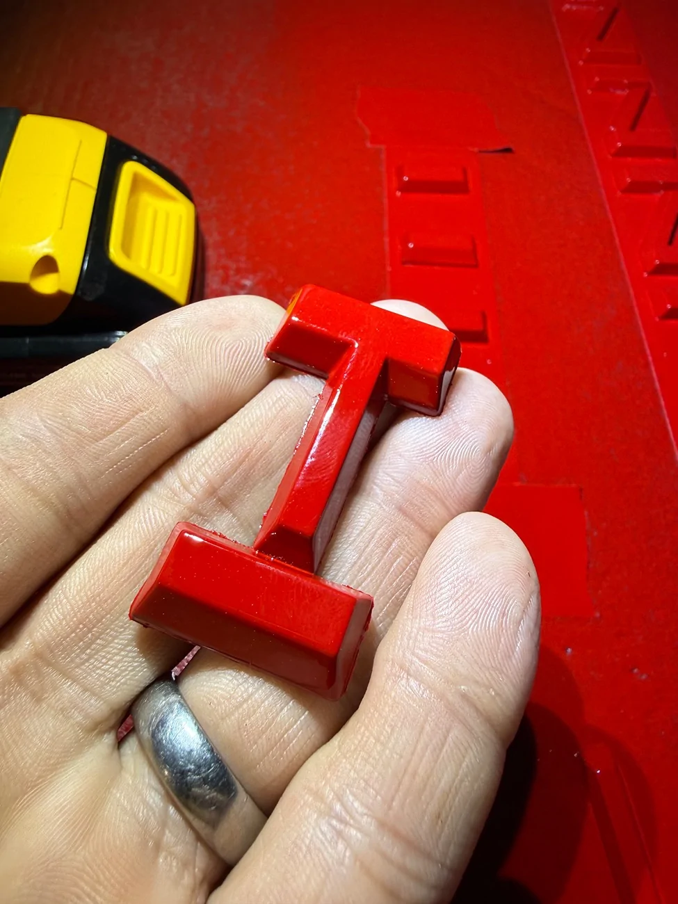 Ford F-150 Lightning Painted Lightning Badge Overlays IMG_1885