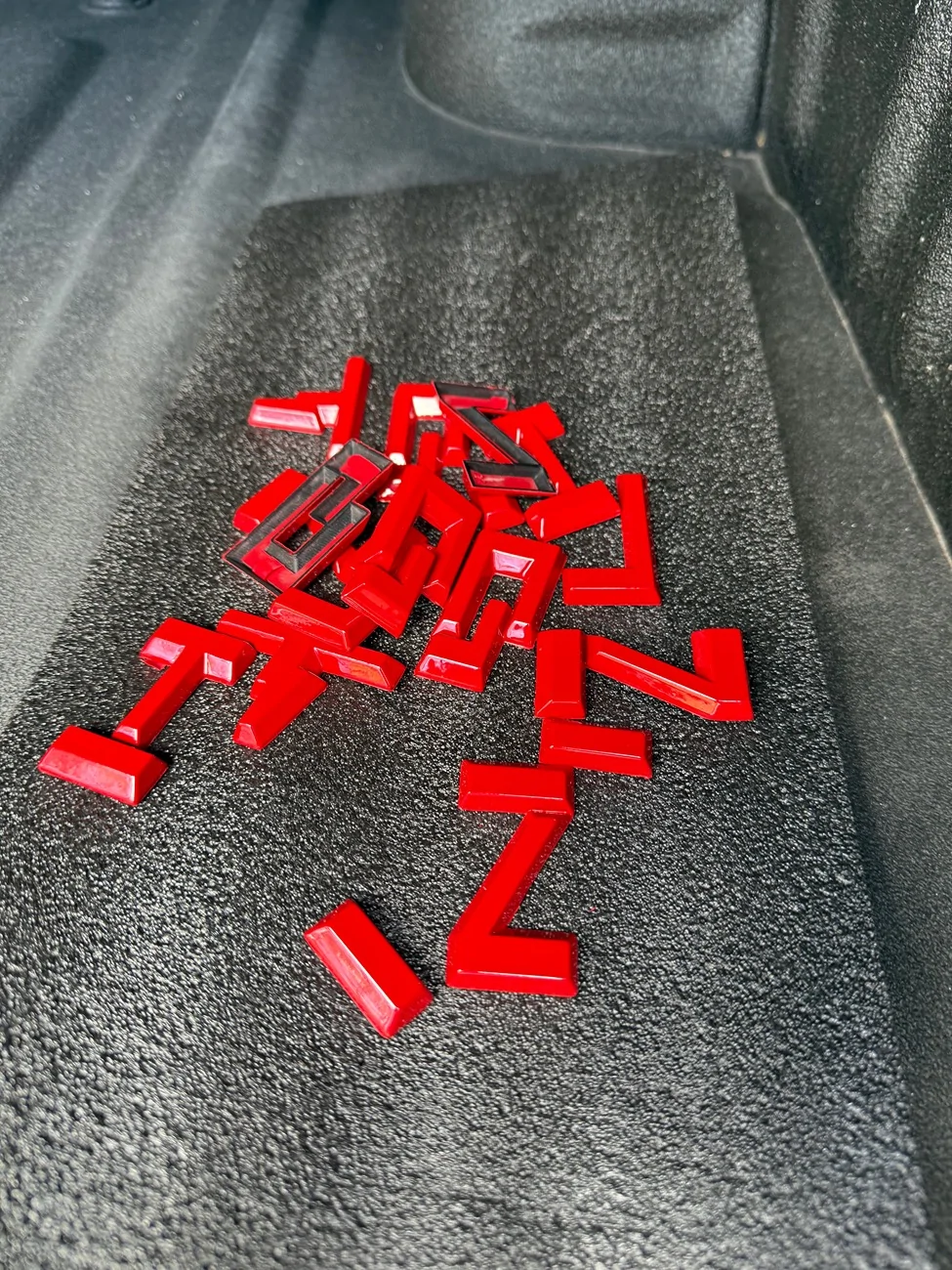 Ford F-150 Lightning Painted Lightning Badge Overlays IMG_1890