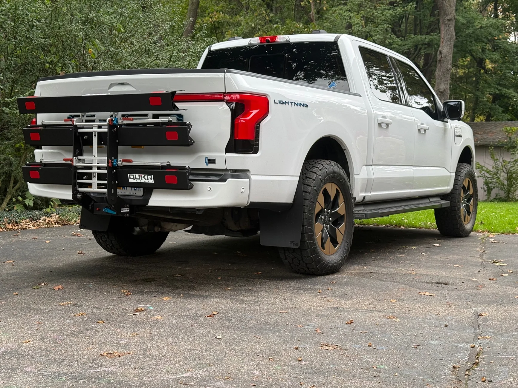 Ford F-150 Lightning Thinking about changing the color of my factory wheels. IMG_1438