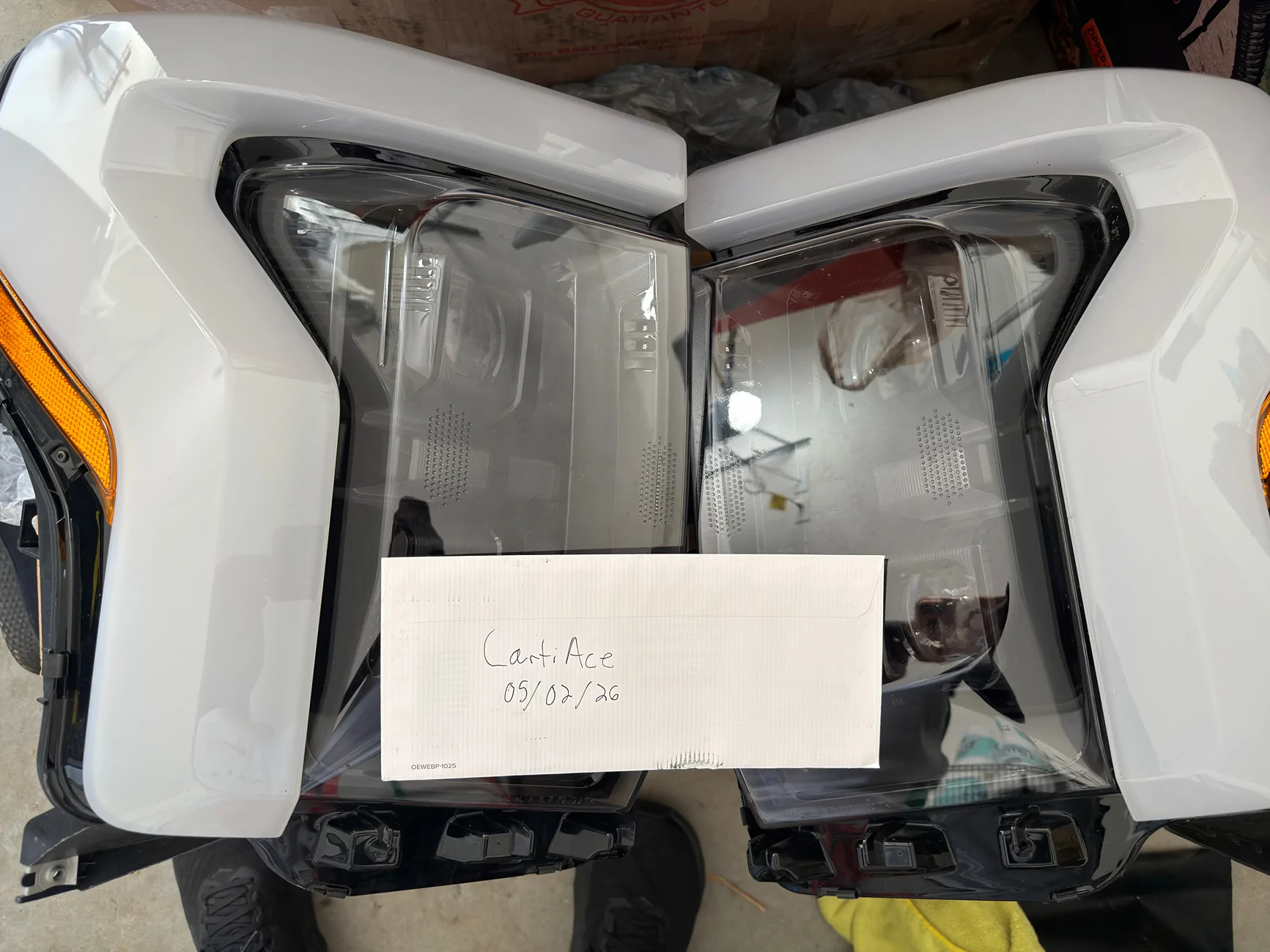Ford F-150 Lightning Front Headlights and Light bar. IMG_1606
