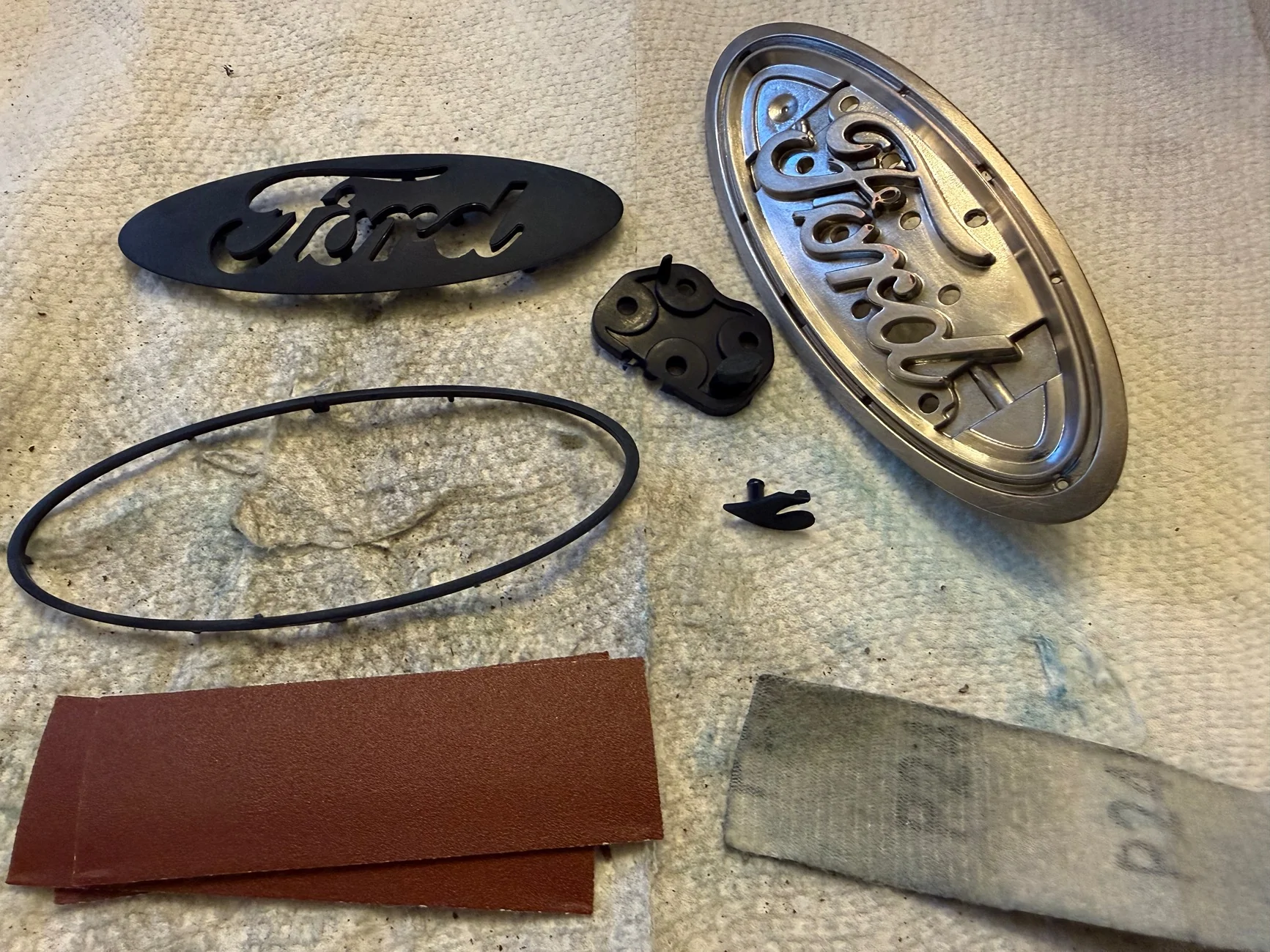 Ford F-150 Lightning Lightning Lariat Tailgate Badges IMG_2211