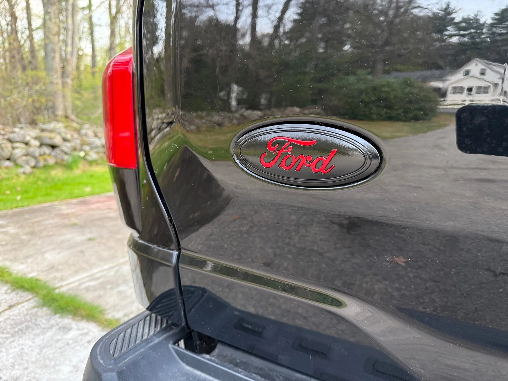 Ford F-150 Lightning Lightning Lariat Tailgate Badges IMG_2317