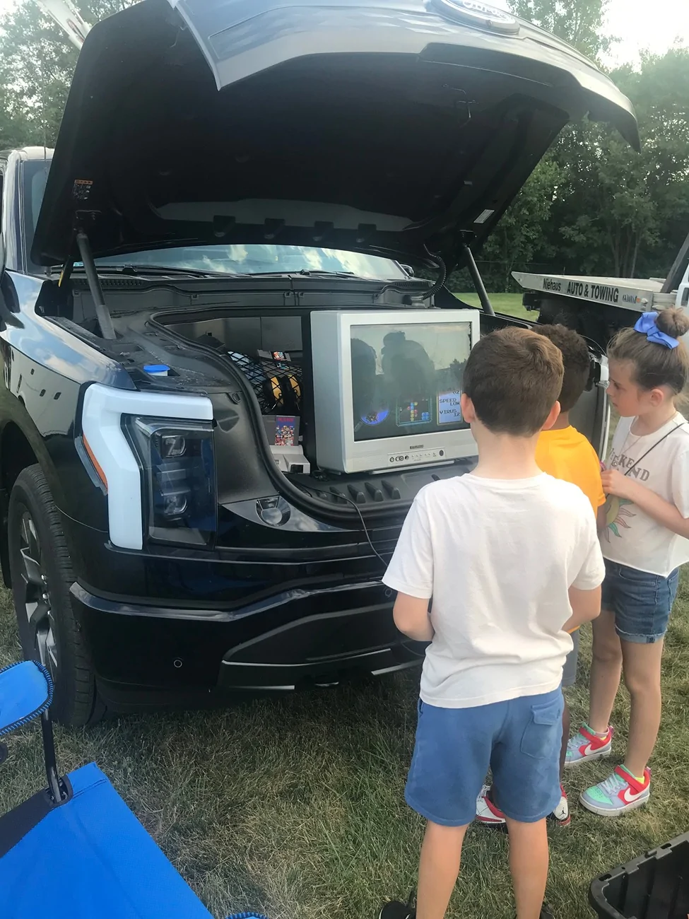 Ford F-150 Lightning How to brew the perfect Fruncaccino ☕️  What have you plugged into your Lightning / used the frunk for? IMG_3435
