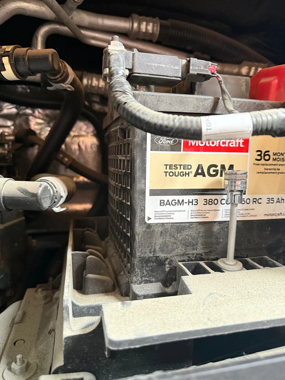 Ford F-150 Lightning 12V Battery replacement with H4 IMG_0847