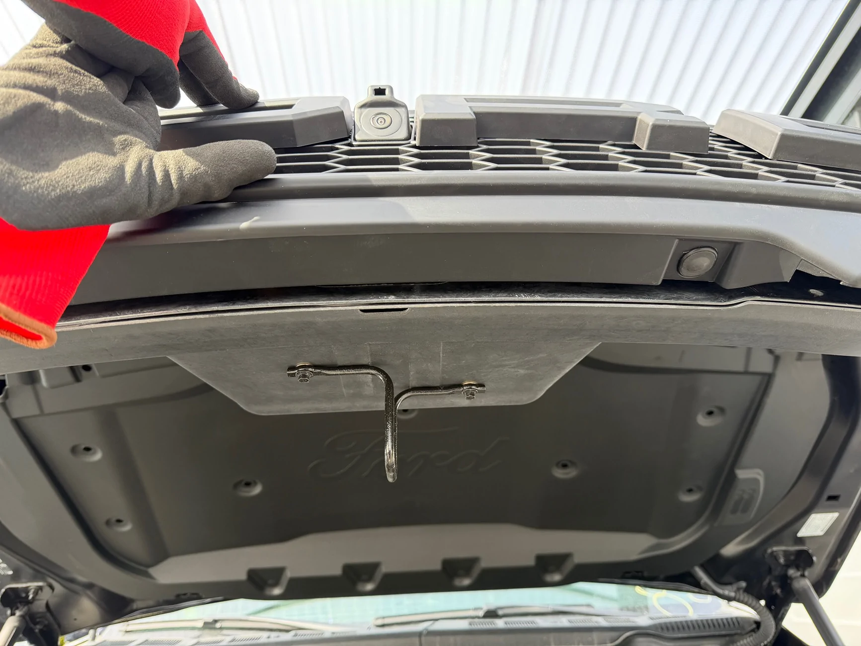 Ford F-150 Lightning ‼️ UPDATE FORD E-RAPTOR grille swap and install tutorial IMG_9855