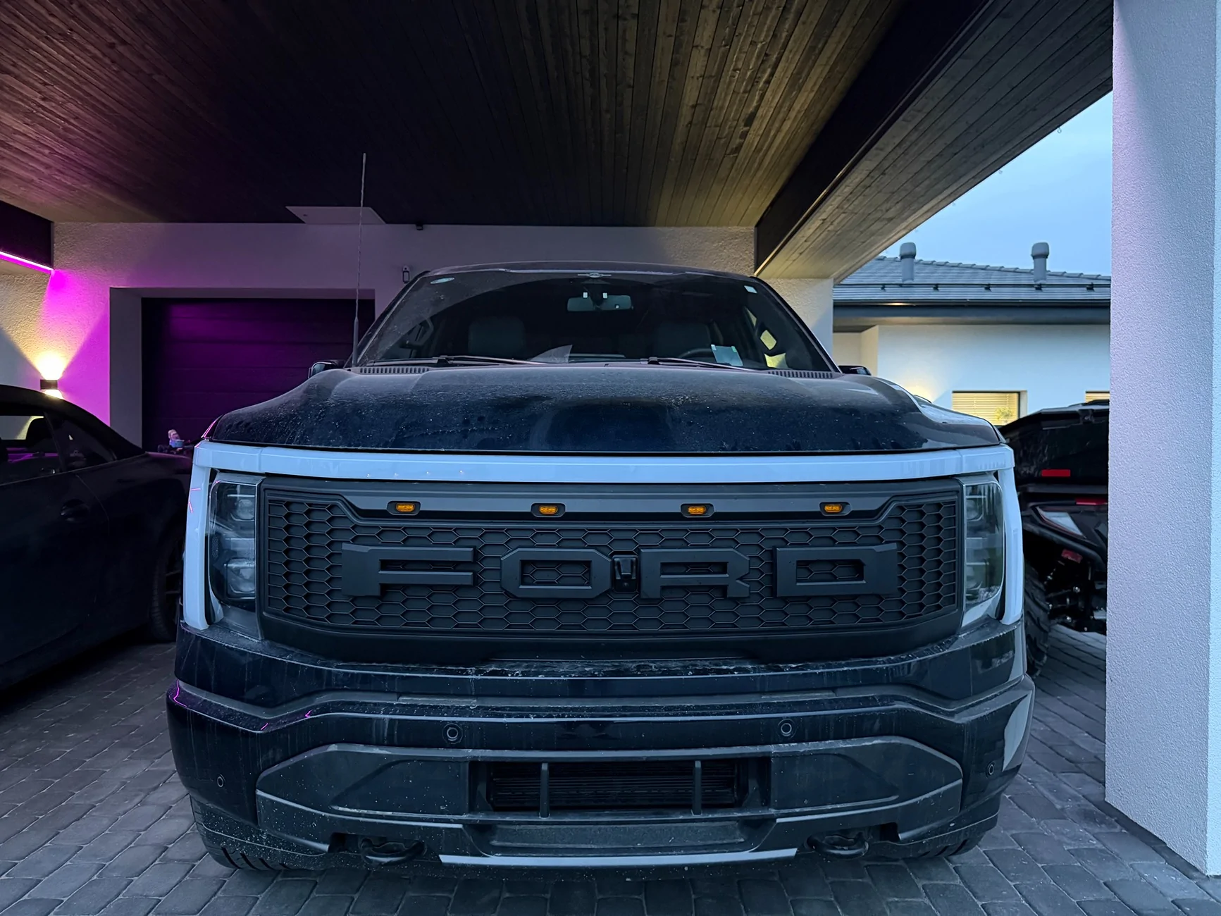 Ford F-150 Lightning ‼️ UPDATE FORD E-RAPTOR grille swap and install tutorial IMG_0004