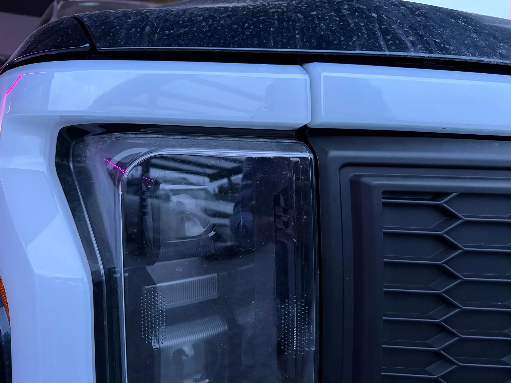 Ford F-150 Lightning ‼️ UPDATE FORD E-RAPTOR grille swap and install tutorial IMG_0003