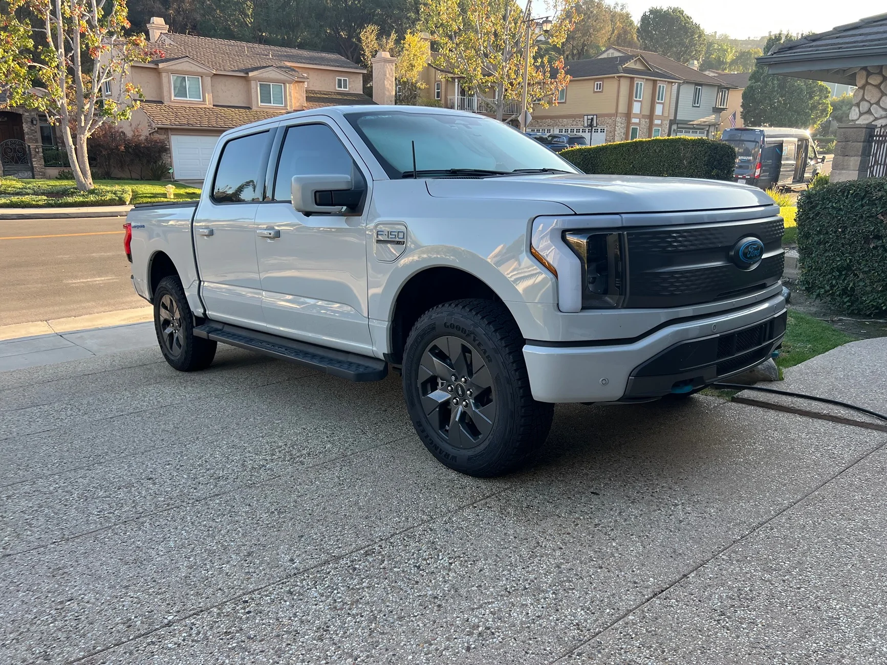 Ford F-150 Lightning Goodyear Wrangler Electric AT tire review? IMG_0766