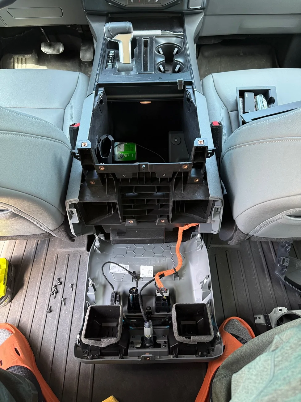Ford F-150 Lightning Feasibility of installing work surface? (2025 Flash) IMG_9834