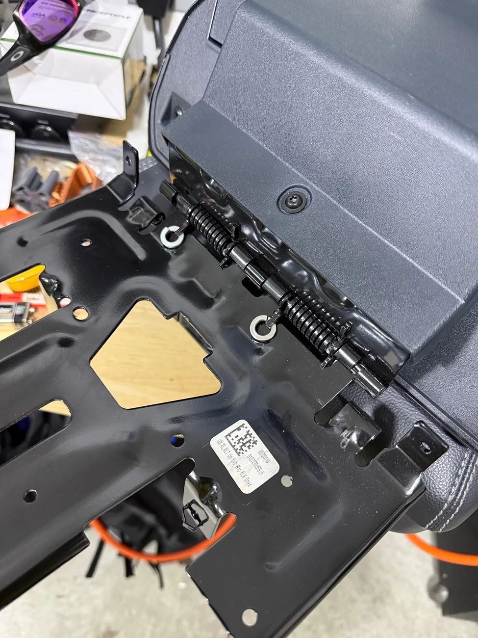 Ford F-150 Lightning Feasibility of installing work surface? (2025 Flash) IMG_9835