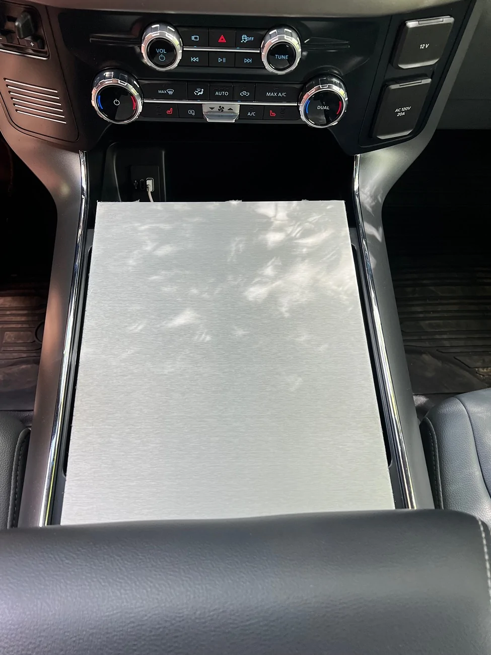 Ford F-150 Lightning Feasibility of installing work surface? (2025 Flash) IMG_4267